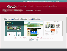 Tablet Screenshot of foggybottomwebdesign.com